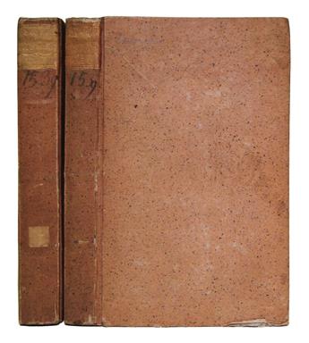 BECHER, DAVID. Neue Abhandlung vom Karlsbade.  3 parts in 2 vols.  1772